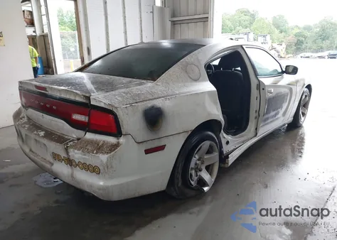 2014 Dodge Charger Police из США, поврежденный, VIN 2C3CDXAT3EH146659